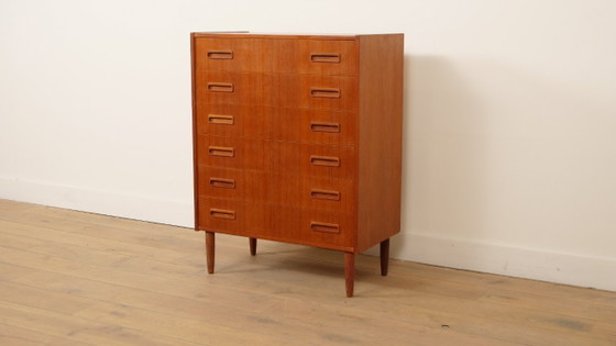 Image 1 of Cassettiera vintage danese | Teak | 6 cassetti | 101 cm