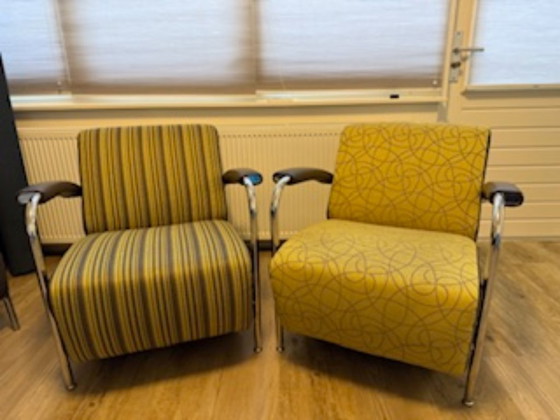 Image 1 of Leolux Skylla fauteuills (2x)