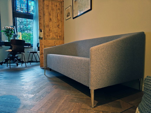 Single Artifort 'Seven' designer sofa by Michiel van der Kley