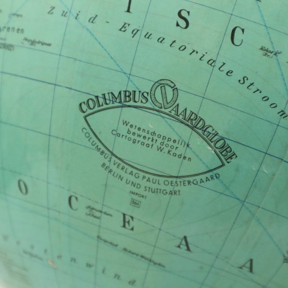 Image 1 of Large Columbus Globe Fifties