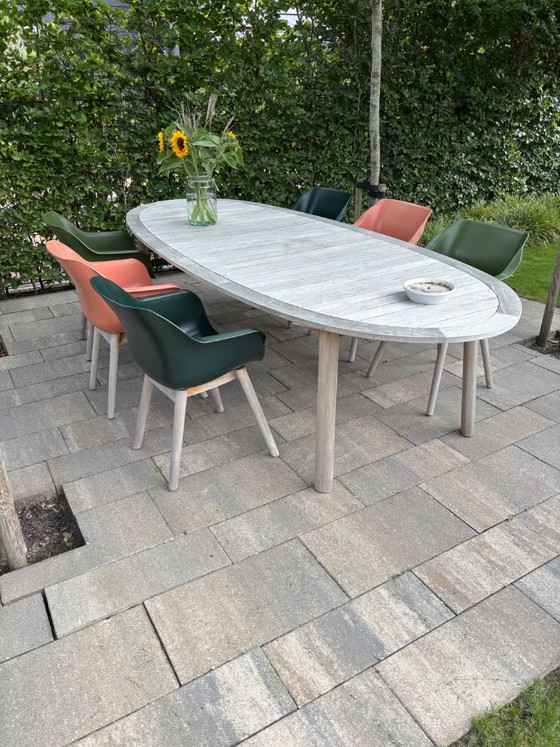 Borek Ovale Teak Tuintafel – Wood (photo 2 of 5)