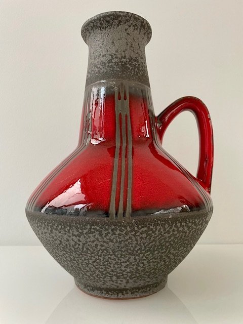 Image 1 of Statement Piece: Vintage Fat Lava Vaas van Carstens Tönnieshof