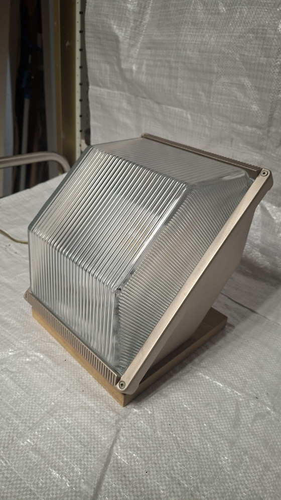 Refurbished Designer Lamp – Wall lights, Glass, Metal (photo 3 of 6)