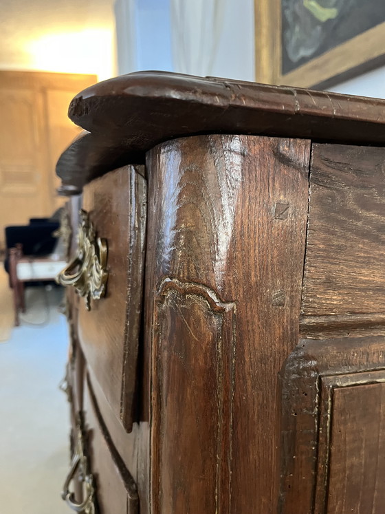 Image 1 of Commode arbalète XVIII ème 