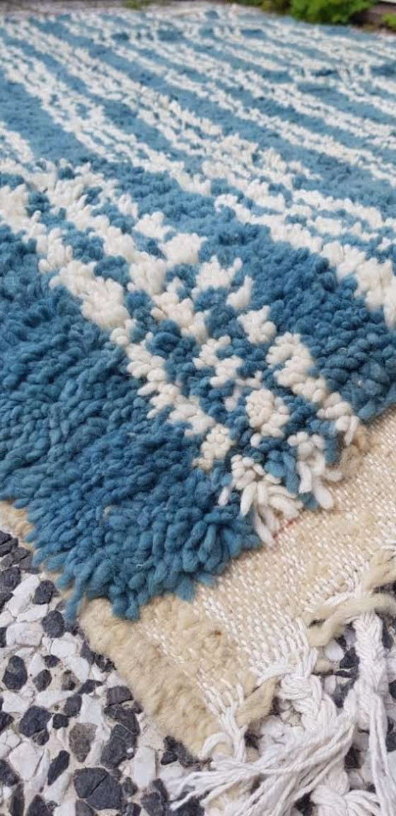 Image 1 of Alfombra bereber de lana anudada a mano, 257 x 162 cm