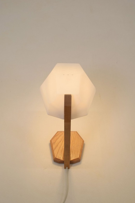 Rara lámpara de mesa antroposófica de Rudolf Dörfler, años 60 – Artolux, Lámparas de mesa, Wood, Plastic (photo 4 of 8)