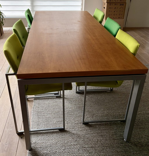 Eetkamerset Arco tafel + 6 stoelen