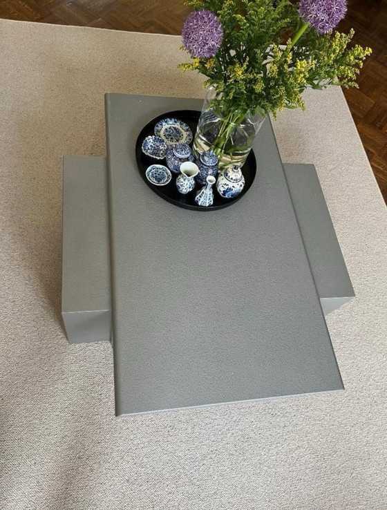 Image 1 of Retro design salontable with two small tables