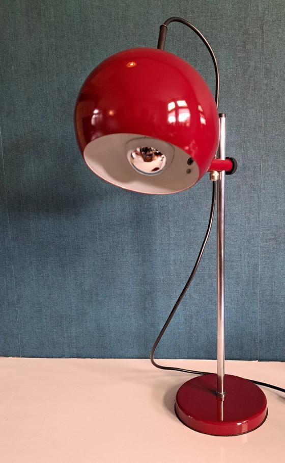 Image 1 of Vintage table lamp - Space age eyeball - 1970s