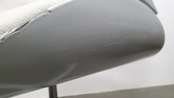 Image 1 of Interstuhl Silver 162S Bürostuhl, weißes Leder, James Bond