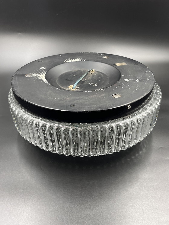 Image 1 of Lampada da soffitto in vetro Helena Tynell per Limburg