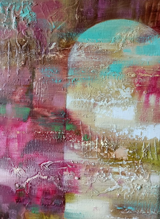 Original Oil Painting Abstract Figurative Girl Memories – Paintings & Drawings, Canvas (photo 11 of 13)