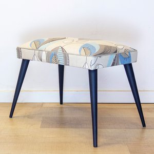 Mid-Century Footstool, Spain, 1950s