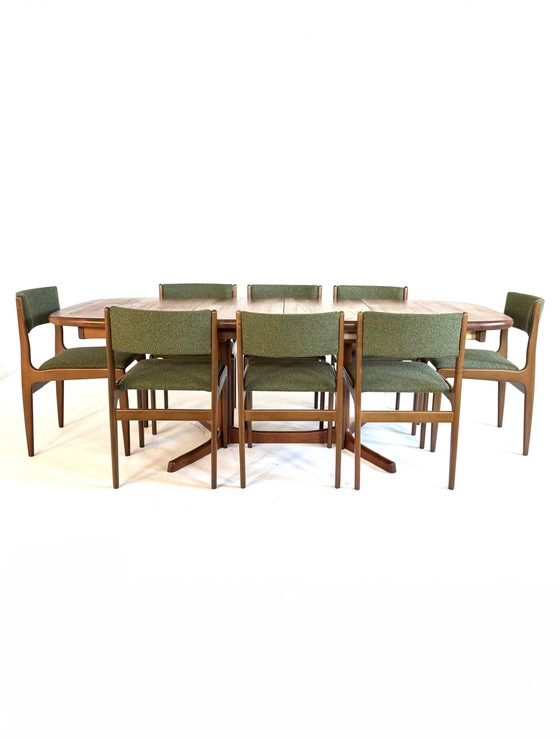 Image 1 of Tavolo da pranzo danese vintage estensibile XXL, Dyrlund '70