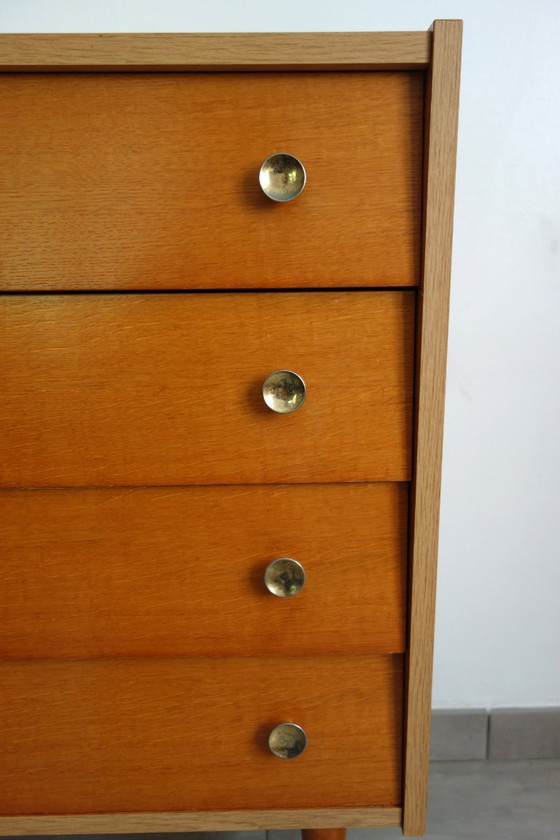 Commode Vintage 4 Tiroirs Années 70 – Wood (photo 9 of 12)