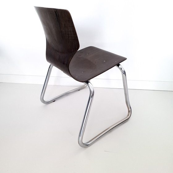 Image 1 of Chaise haute vintage Flöttoto Pagholz Adam Stegner, 1960