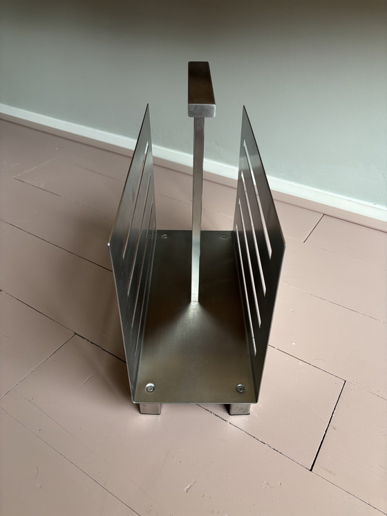 Image 1 of Vintage RVS lectuurbak van Zack