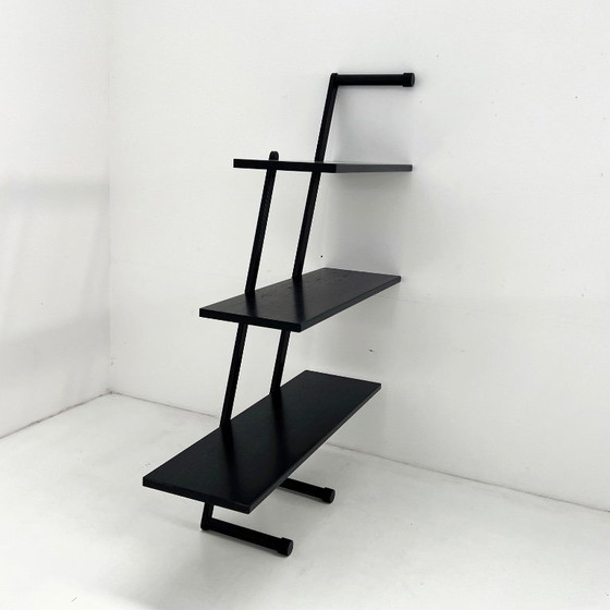 Image 1 of Postmoderne Diego Shelf van Interlübke, West-Duitsland, jaren 80.