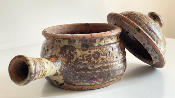 Image 1 of Pentola in gres pirite vintage