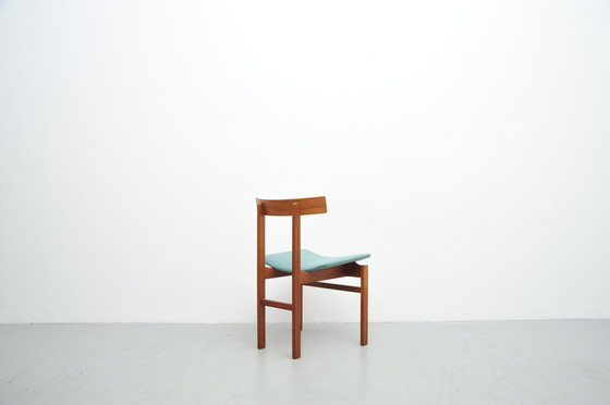 Image 1 of Model 193 teak dining chair by Inger Klingenberg for France & Son (1950s)