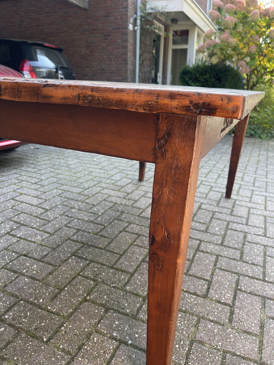 Image 1 of Vintage Houten Rechthoekige Eettafel