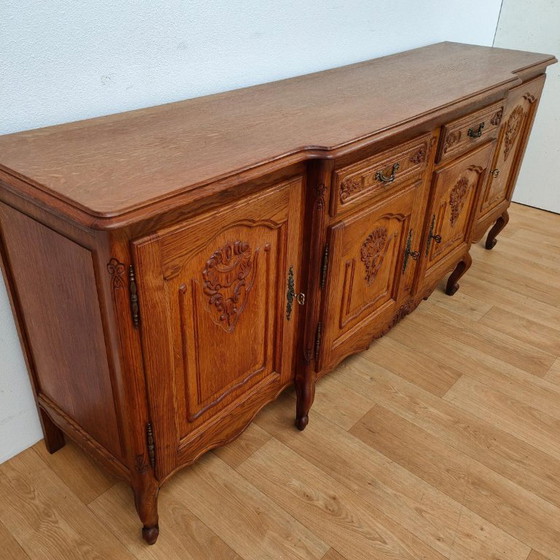 Country Vintage Louis XV Sideboard Wall Cabinet Buffet Cabinet 505 – Wood (photo 9 of 18)