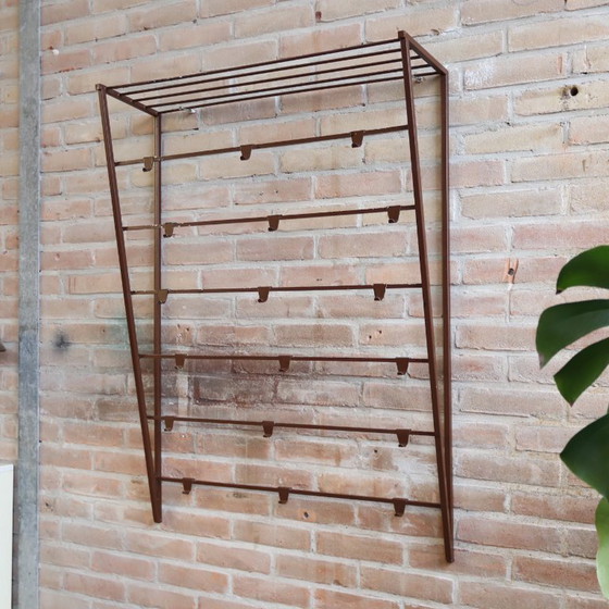 Image 1 of Vintage design Coen de Vries Kapstok jaren 50 toonlader pilastro