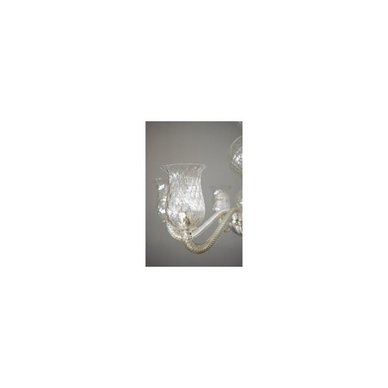 Image 1 of Vintage Venini Murano glass pendant lamp, 1950s