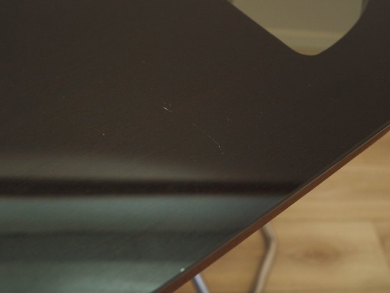 Image 1 of Mahogany desk, Italian design, 1980s, made in Italy