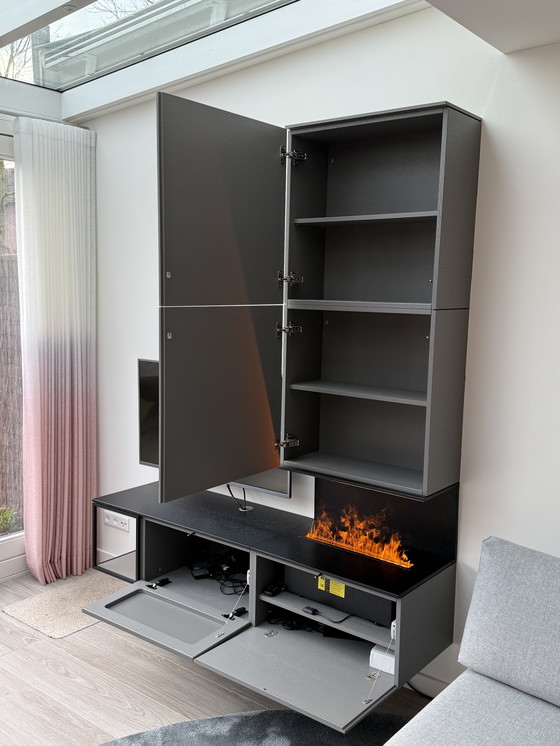 Image 1 of Mobile TV Saunaco CAS design colore grigio/nero