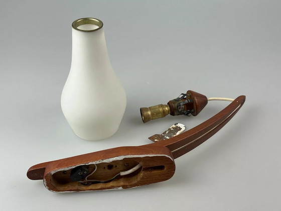 Image 1 of 60's 70's Lampe Teck Lampe murale Uno & Östen Kristiansson for Luxus