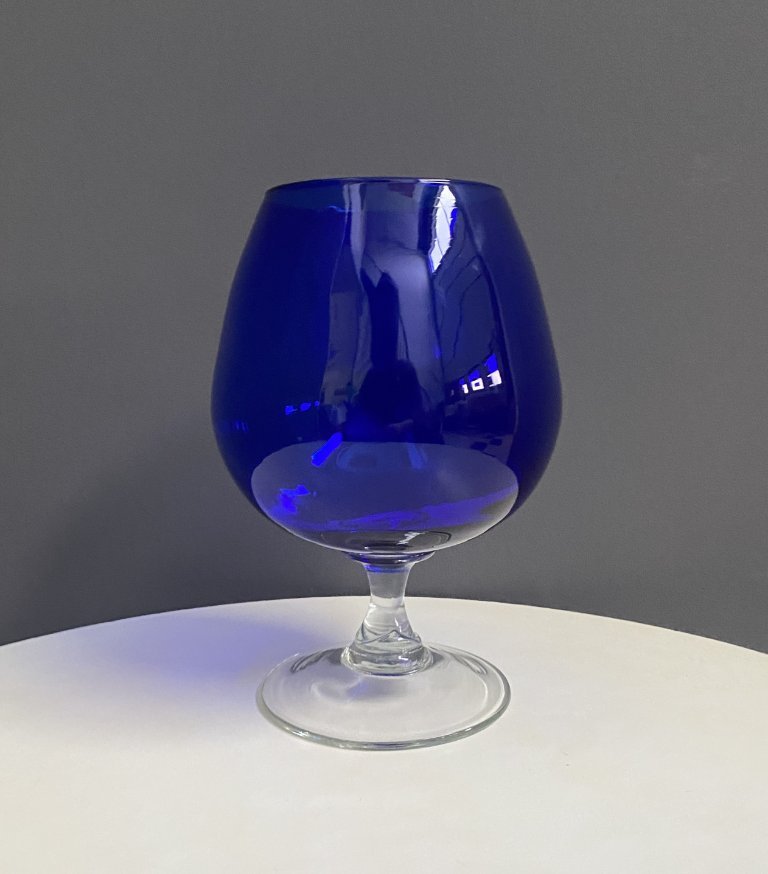 Grote Donkerblauwe Glazen Vaas Van Empoli Uit De Jaren 1960 35 grote-donkerblauwe-glazen-vaas-van-empoli-uit-de-jaren-1960-35