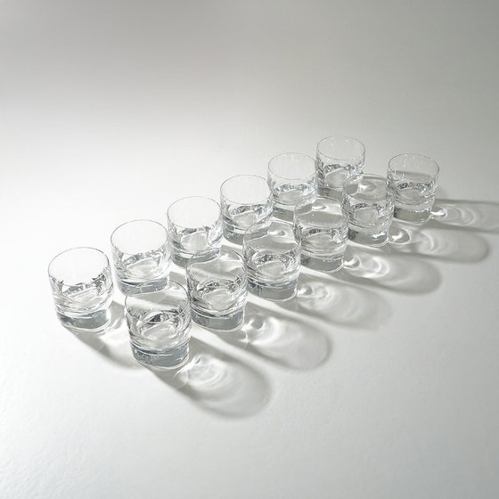 Image 1 of 12 "Pitagora" glazen van Marco Zanuso voor Arnolfo di Cambio, jaren 70