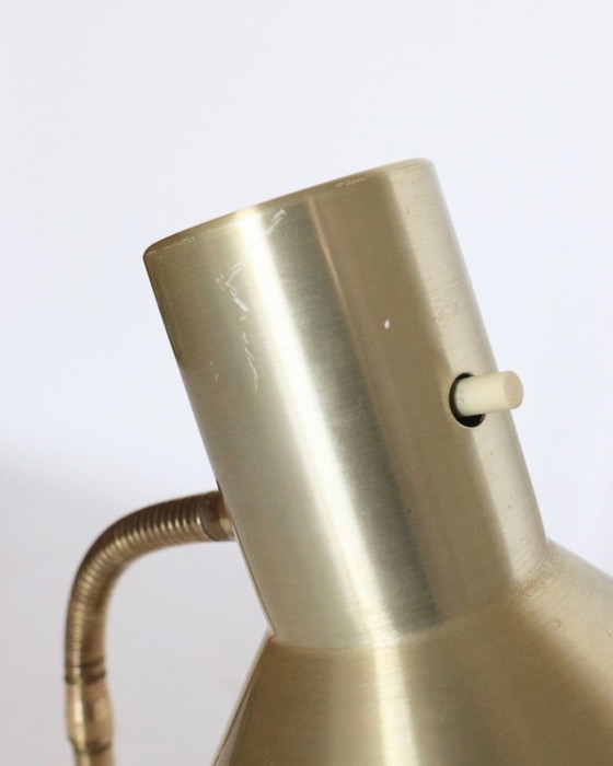 Image 1 of Vintage brass desk lamp Belid Swedish lamp