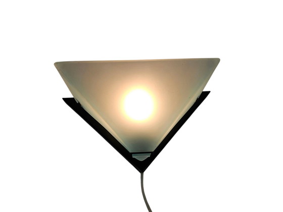 Image 1 of Dijkstra Holland - Fokke Dijkstra - Model Zucca 2 - Wandlamp - Frosted Glass - 80'S