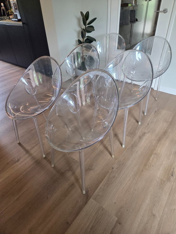 Image 1 of 6x Kartell Mr. Impossible stoelen