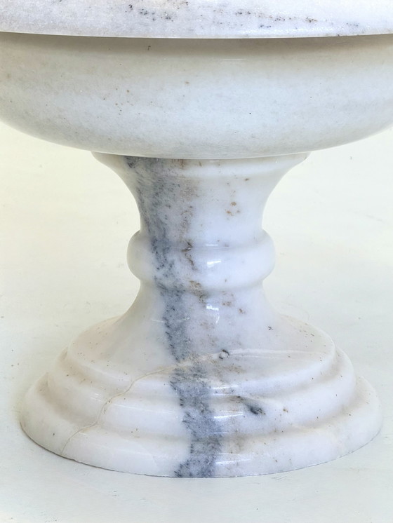 Image 1 of Grande ciotola vintage in marmo massiccio