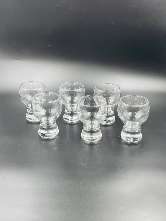 Set di 6 bicchieri Gulf Station – Bicchieri e caraffe, Crystal, Glass, Vintage (photo 15 of 15)