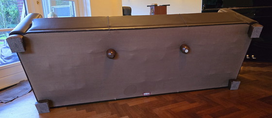 Image 1 of Poltrona Frau sofá de cuero marrón