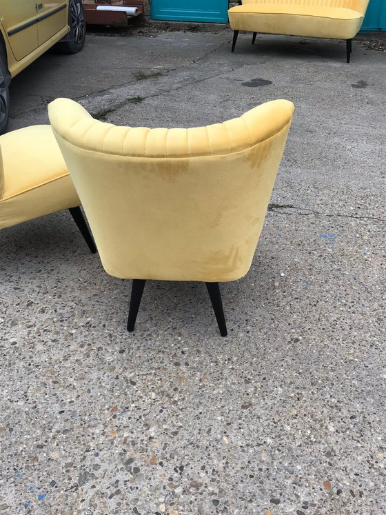 Set of Yellow Lounge Chairs, 1950s – Chairs and lounge chairs (photo 2 of 8)