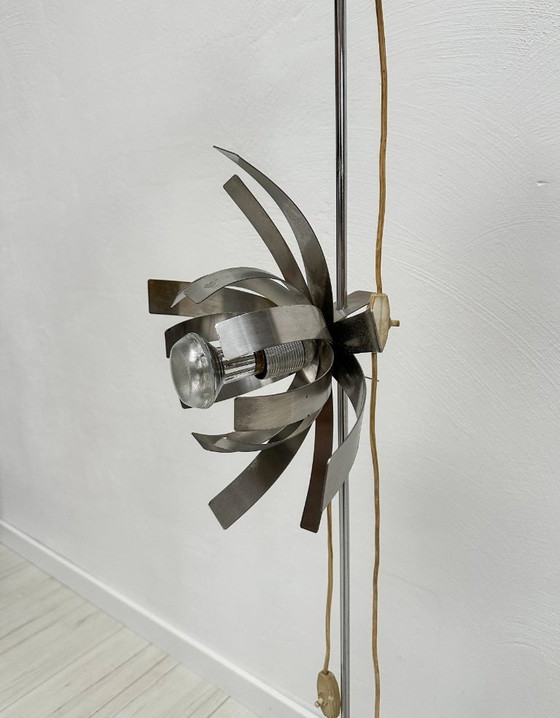 Image 1 of Vintage sculpturale vloerlamp van Jocelyne Trocmé voor Oxar, Frans design, jaren 70.