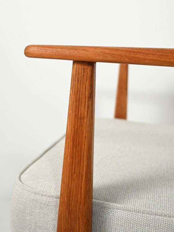 Image 1 of Een paar teakhouten fauteuils van Thomas Harlev, 1957