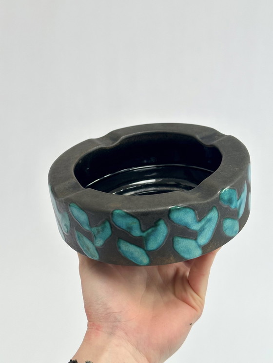 Image 1 of Cendrier en poterie des années 1960 par Höhr Keramik, Allemagne de l'Ouest