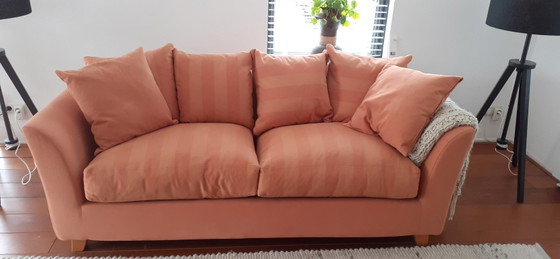 Image 1 of Divano GELDERLAND, 2 posti 1/2, colore terracotta