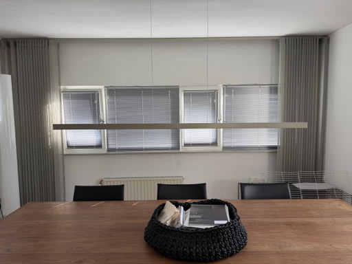 Lampe à suspension Linda 152 nickel mat par Knapstein – hanglampen, Metal