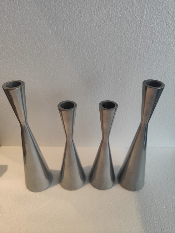 Image 1 of Candelieri vintage Ikea Erika Pekkari 2 grandi e 2 piccoli