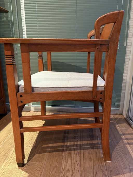 Schuitema art nouveau armchair JS 513A