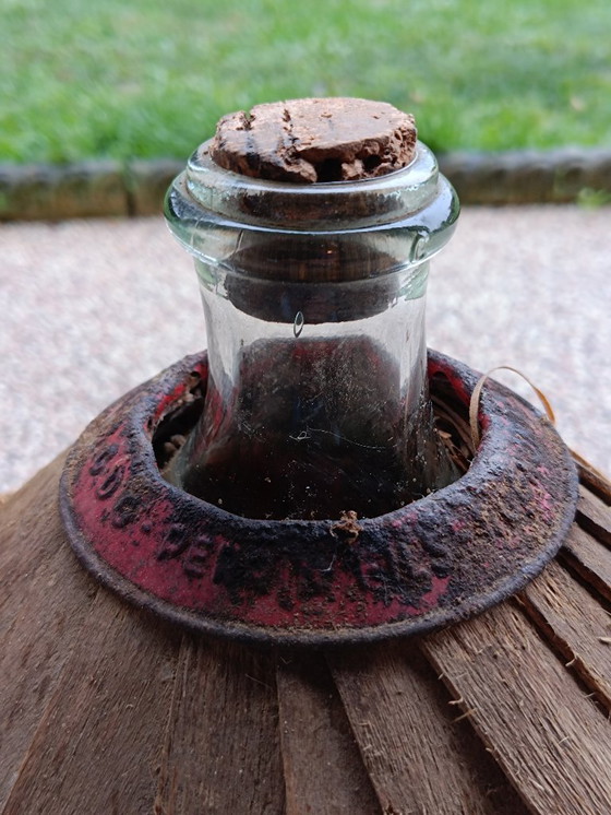 Image 1 of Demijohn in seiner Holzverpackung