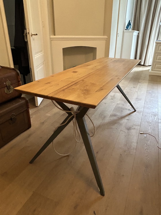 Custom Oak Table The Hague – 180 X 60 Cm – Couqou The Hague, Dining tables, Wood (photo 2 of 5)