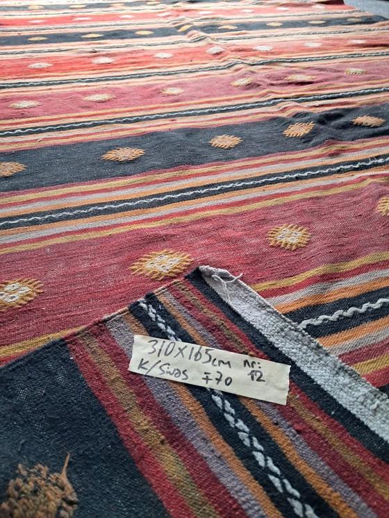 Image 1 of Kilim turco tessuto a mano 310x165cm